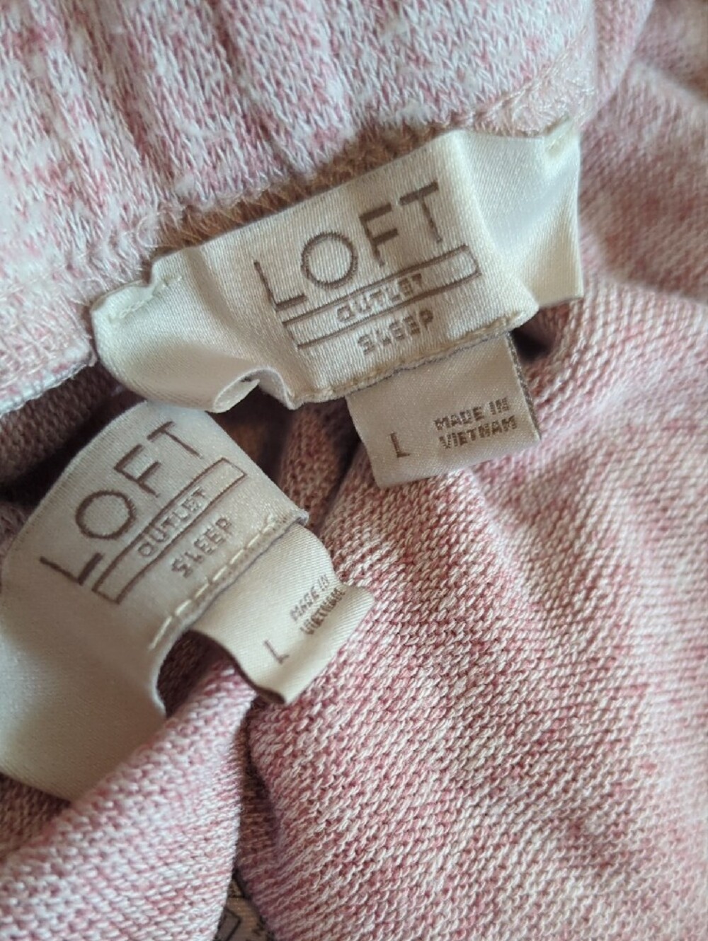 🩷 LOFT Soft Pink Knit Two-Piece Lounge Set - Picture 2 of 9